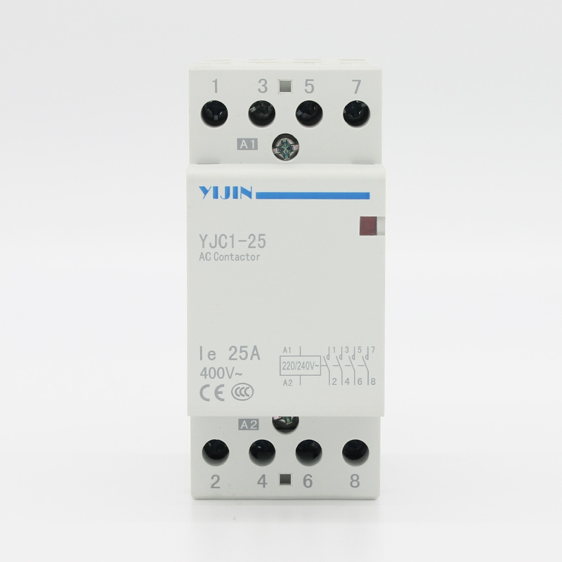 YJC1-25 4P模塊化用交流接觸器
