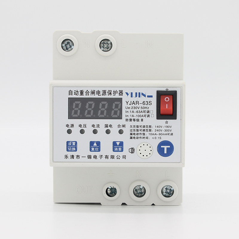 YJAR自動合閘過欠壓保護(hù)器防雷